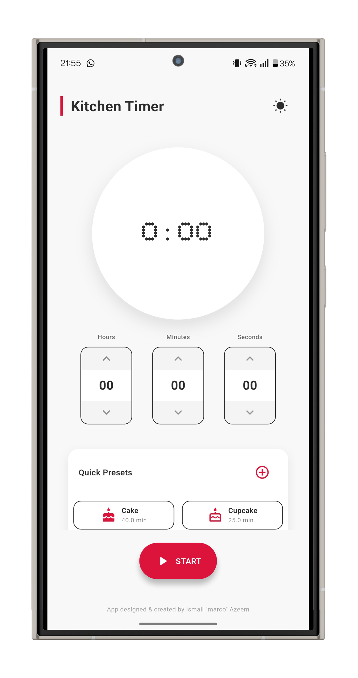 How a baking wife inspired me to make my own Kitchentimer
